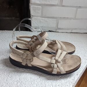 Teva Ventura Cork Tan Sandals Women's 8.5